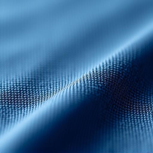 Dettaglio macro del tessuto AzzurroDRY®